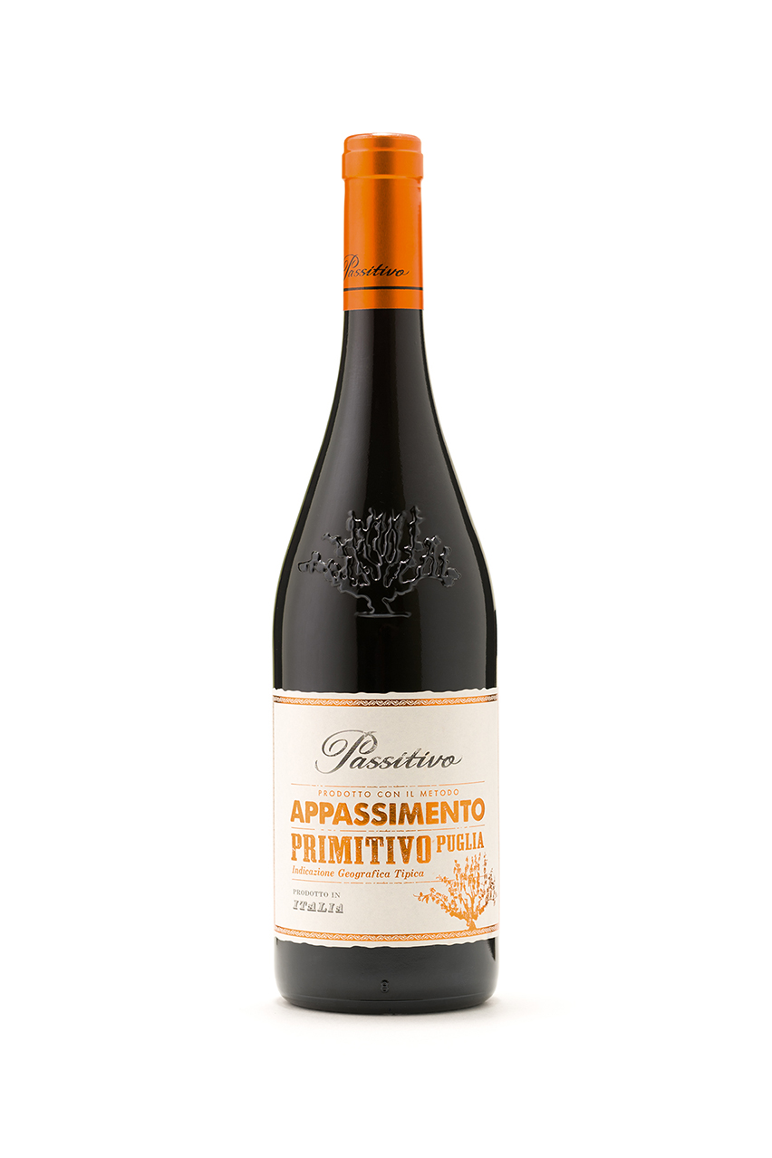 Вино Паололео Пасситиво Аппассименто Примитиво, IGP, красное, полусухое, 0.75л